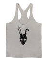 Scary Bunny Face Black Mens String Tank Top-Men's String Tank Tops-LOBBO-Light-Gray-Small-Davson Sales