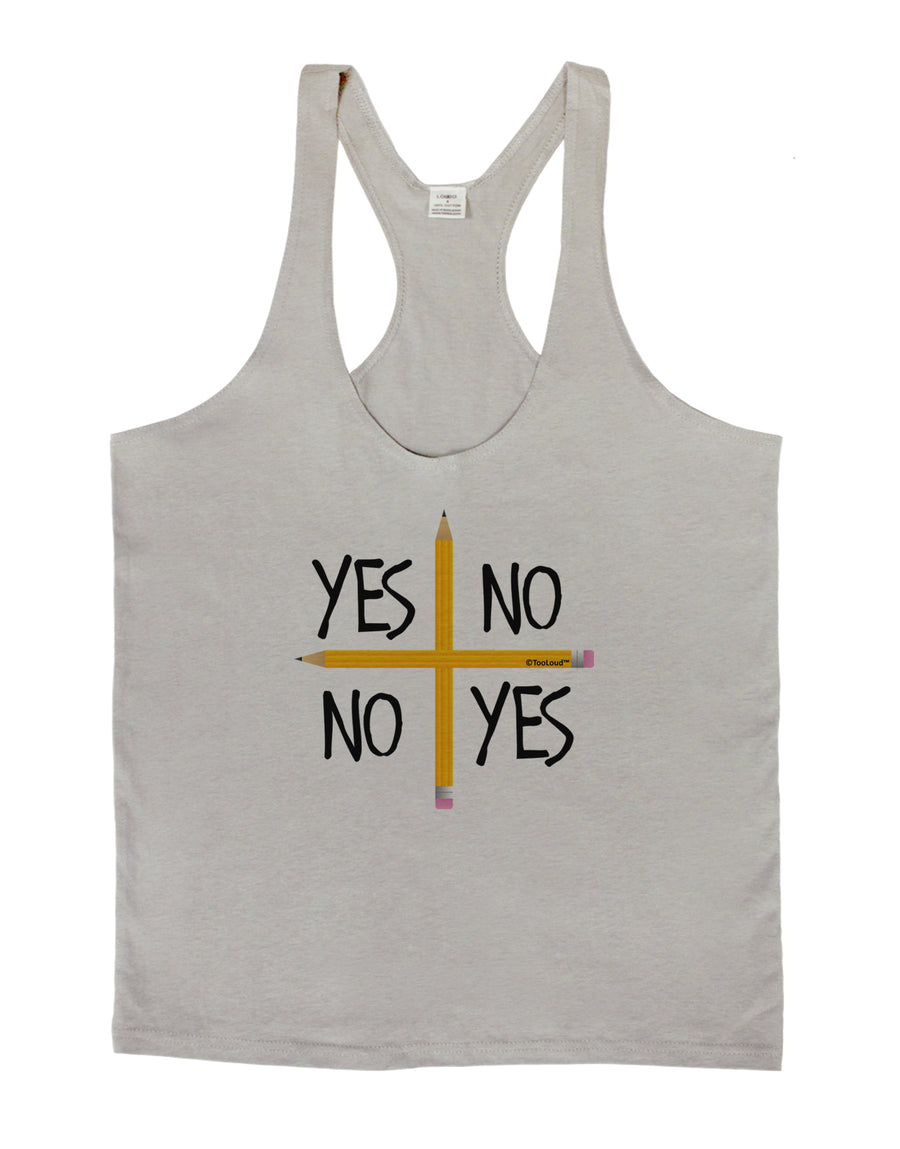 Charlie Charlie Challenge Mens String Tank Top-Men's String Tank Tops-LOBBO-White-Small-Davson Sales