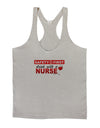 Drink With A Nurse Mens String Tank Top-Men's String Tank Tops-LOBBO-Light-Gray-Small-Davson Sales