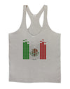 Mexican Flag Levels - Cinco De Mayo Mens String Tank Top-Men's String Tank Tops-LOBBO-Light-Gray-Small-Davson Sales