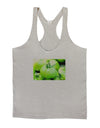 Watercolor Green Tomatoes Mens String Tank Top-Men's String Tank Tops-LOBBO-Light-Gray-Small-Davson Sales