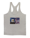 All American Eagle Mens String Tank Top-Men's String Tank Tops-LOBBO-Light-Gray-Small-Davson Sales