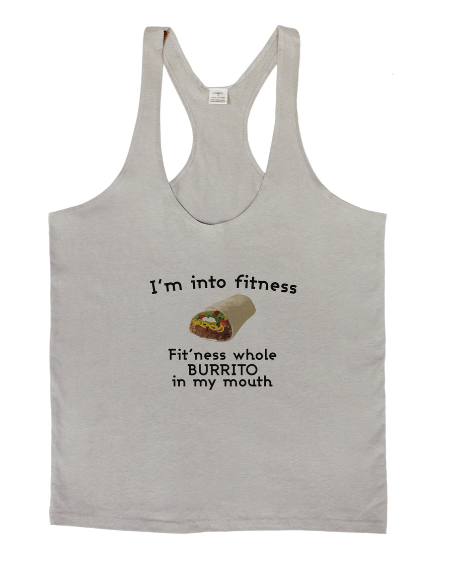I'm Into Fitness Burrito Funny Mens String Tank Top by TooLoud-Clothing-LOBBO-White-Small-Davson Sales