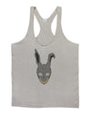 Scary Bunny Face Mens String Tank Top-Men's String Tank Tops-LOBBO-Light-Gray-Small-Davson Sales