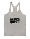 Warrior Queen Script Mens String Tank Top-Men's String Tank Tops-LOBBO-Light-Gray-Small-Davson Sales