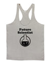 Future Scientist Mens String Tank Top-Men's String Tank Tops-LOBBO-Light-Gray-Small-Davson Sales