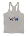 Cute Pair of Sweater Cows Mens String Tank Top-Men's String Tank Tops-LOBBO-Light-Gray-Small-Davson Sales