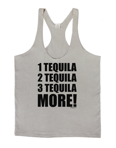 1 Tequila 2 Tequila 3 Tequila More Mens String Tank Top by TooLoud-LOBBO-Light-Gray-Small-Davson Sales