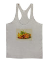 Watercolor Fruit Bowl 2 Mens String Tank Top-Men's String Tank Tops-LOBBO-Light-Gray-Small-Davson Sales