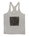 Stone Carving Watercolor Mens String Tank Top-Men's String Tank Tops-LOBBO-Light-Gray-Small-Davson Sales