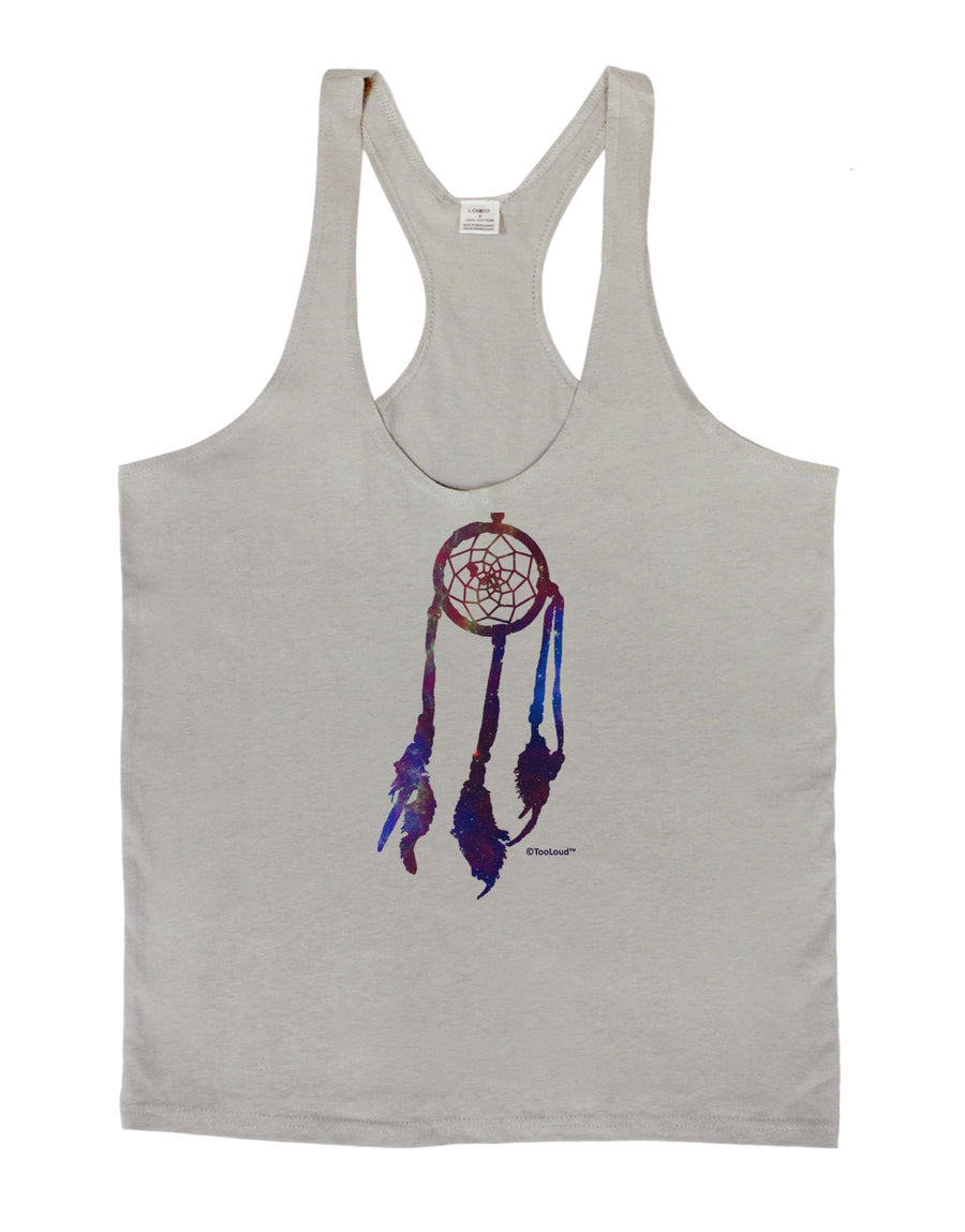 Graphic Feather Design - Galaxy Dreamcatcher Mens String Tank Top by TooLoud