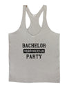 Bachelor Party Drinking Team - Distressed Mens String Tank Top-Men's String Tank Tops-LOBBO-Light-Gray-Small-Davson Sales