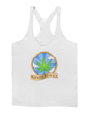 Green Party Symbol Mens String Tank Top-Men's String Tank Tops-LOBBO-White-Small-Davson Sales