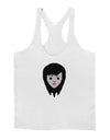 Cute Pixel Vampire Female Mens String Tank Top-Men's String Tank Tops-LOBBO-White-Small-Davson Sales