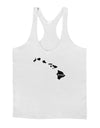 Hawaii - United States Shape Mens String Tank Top by TooLoud-LOBBO-White-Small-Davson Sales