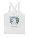 Personalized My First Christmas Snowbaby Girl Mens String Tank Top-Men's String Tank Tops-LOBBO-White-Small-Davson Sales