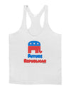 Future Republican Mens String Tank Top-Men's String Tank Tops-LOBBO-White-Small-Davson Sales