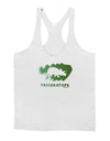 Jurassic Triceratops Design Mens String Tank Top by TooLoud