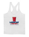 Labor Day - Cheers Mens String Tank Top-Men's String Tank Tops-LOBBO-White-Small-Davson Sales