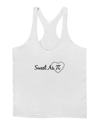 Sweet As Pi Mens String Tank Top-Men's String Tank Tops-LOBBO-White-Small-Davson Sales