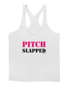 Pitch Slapped - Pink Mens String Tank Top-Men's String Tank Tops-LOBBO-White-Small-Davson Sales