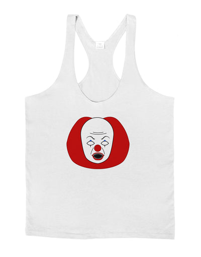 Scary Face Clown - Halloween Mens String Tank Top