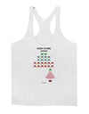 Retro Heart Fighter Mens String Tank Top-Men's String Tank Tops-LOBBO-White-Small-Davson Sales