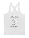 Salt in the Air Sand in My Hair - Mermaid Mens String Tank Top-Men's String Tank Tops-LOBBO-White-Small-Davson Sales