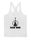 Bass Mom - Mother's Day Design Mens String Tank Top-Men's String Tank Tops-LOBBO-White-Small-Davson Sales