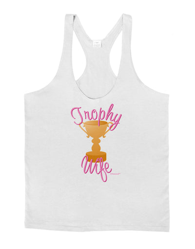 Trophy Wife Design Mens String Tank Top by TooLoud-LOBBO-White-Small-Davson Sales