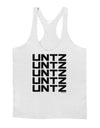 Untz Untz Untz Untz Untz EDM Design Mens String Tank Top-Men's String Tank Tops-LOBBO-White-Small-Davson Sales