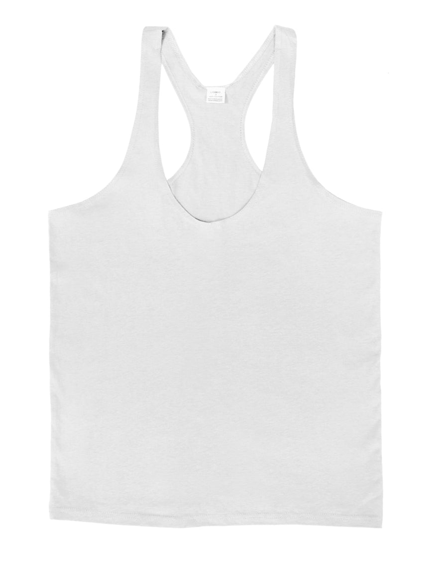 Custom Personalized Image and Text Mens String Tank Top
