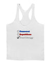 Free Thinker Checklist Mens String Tank Top-Men's String Tank Tops-LOBBO-White-Small-Davson Sales