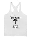 Personalized Cabin 1 Zeus Mens String Tank Top by LOBBO-Men's String Tank Tops-LOBBO-White-Small-Davson Sales