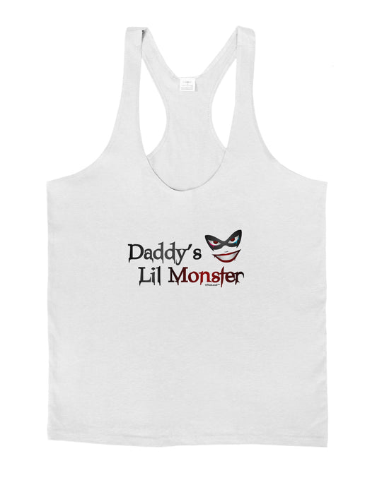 Daddys Lil Monster Mens String Tank Top-Men's String Tank Tops-LOBBO-White-Small-Davson Sales