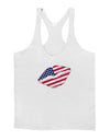 American Flag Lipstick Mens String Tank Top-Men's String Tank Tops-LOBBO-White-Small-Davson Sales