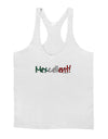 Mexcellent Flag Color - Cinco De Mayo Mens String Tank Top-Men's String Tank Tops-LOBBO-White-Small-Davson Sales