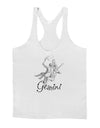 Gemini Constellation Mens String Tank Top-Men's String Tank Tops-LOBBO-White-Small-Davson Sales