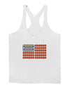 American Breakfast Flag - Bacon and Eggs Mens String Tank Top-Men's String Tank Tops-LOBBO-White-Small-Davson Sales