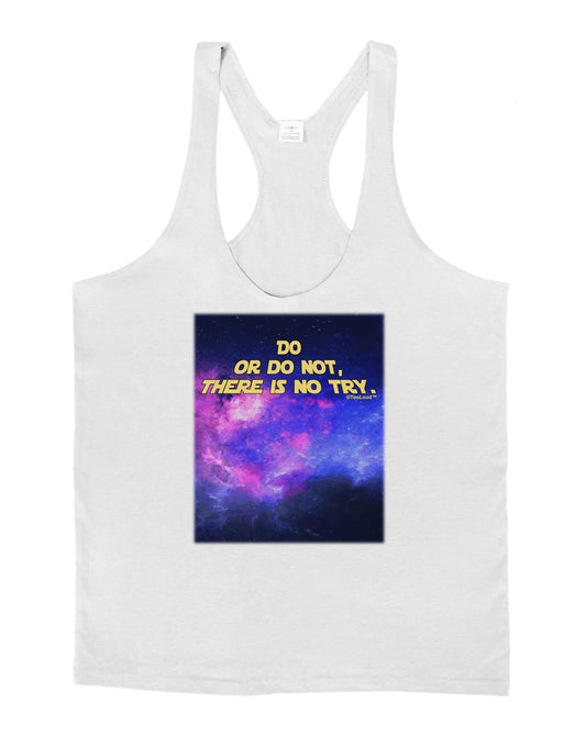 Do or Do Not Mens String Tank Top-Men's String Tank Tops-LOBBO-White-Small-Davson Sales