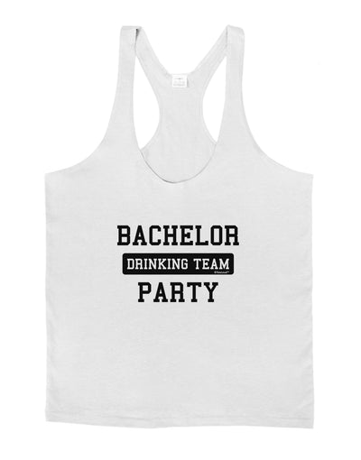 Bachelor Party Drinking Team Mens String Tank Top-Men's String Tank Tops-LOBBO-White-Small-Davson Sales