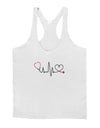 Stethoscope Heartbeat Mens String Tank Top-Men's String Tank Tops-LOBBO-White-Small-Davson Sales