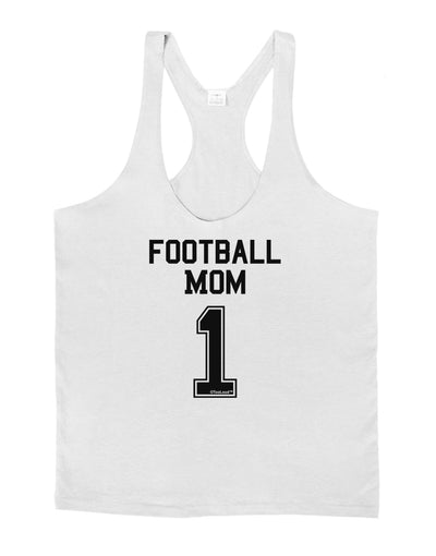 Football Mom Jersey Mens String Tank Top-Men's String Tank Tops-LOBBO-White-Small-Davson Sales