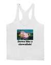 Down Like A Clownfish Mens String Tank Top-Men's String Tank Tops-LOBBO-White-Small-Davson Sales