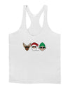 The X-mas Squad Mens String Tank Top-Men's String Tank Tops-LOBBO-White-Small-Davson Sales