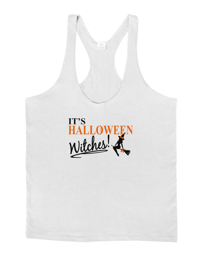 It's Halloween Witches Mens String Tank Top