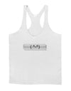 Happy FaceText Bubble Mens String Tank Top-Men's String Tank Tops-LOBBO-White-Small-Davson Sales