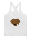 Cute Chocolate Labrador Retriever Dog Mens String Tank Top by TooLoud-TooLoud-White-Small-Davson Sales