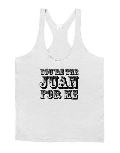 You Are the Juan For Me Mens String Tank Top-Men's String Tank Tops-LOBBO-White-Small-Davson Sales