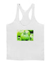 Watercolor Green Tomatoes Mens String Tank Top-Men's String Tank Tops-LOBBO-White-Small-Davson Sales